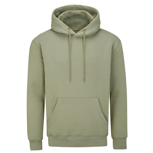 Soft Olive - Front - Mantis Unisex Adult Essential Hoodie