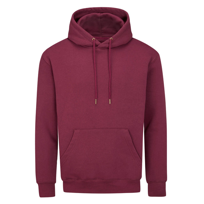 Burgundy - Front - Mantis Unisex Adult Essential Hoodie