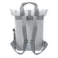 Light Grey - Back - Bagbase Unisex Adult Mini Recycled Twin Handle Backpack