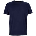French Navy - Front - SOLS Mens Boxy Organic Oversized T-Shirt
