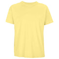 Light Yellow - Front - SOLS Mens Boxy Organic Oversized T-Shirt