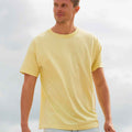 Light Yellow - Back - SOLS Mens Boxy Organic Oversized T-Shirt