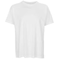 White - Front - SOLS Mens Boxy Organic Oversized T-Shirt