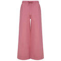 Dusky Pink - Front - SF Womens-Ladies Sustainable Wide Leg Jogging Bottoms
