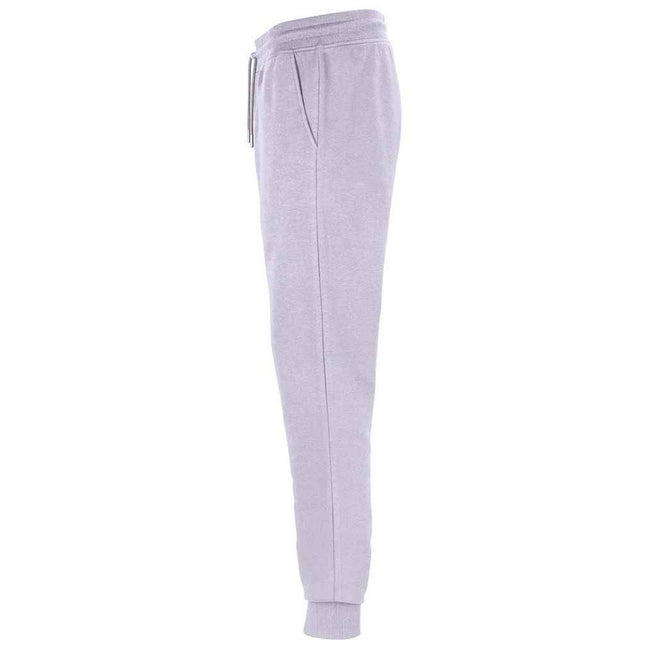 Lilac - Back - SOLS Unisex Adult Jumbo Organic Jogging Bottoms