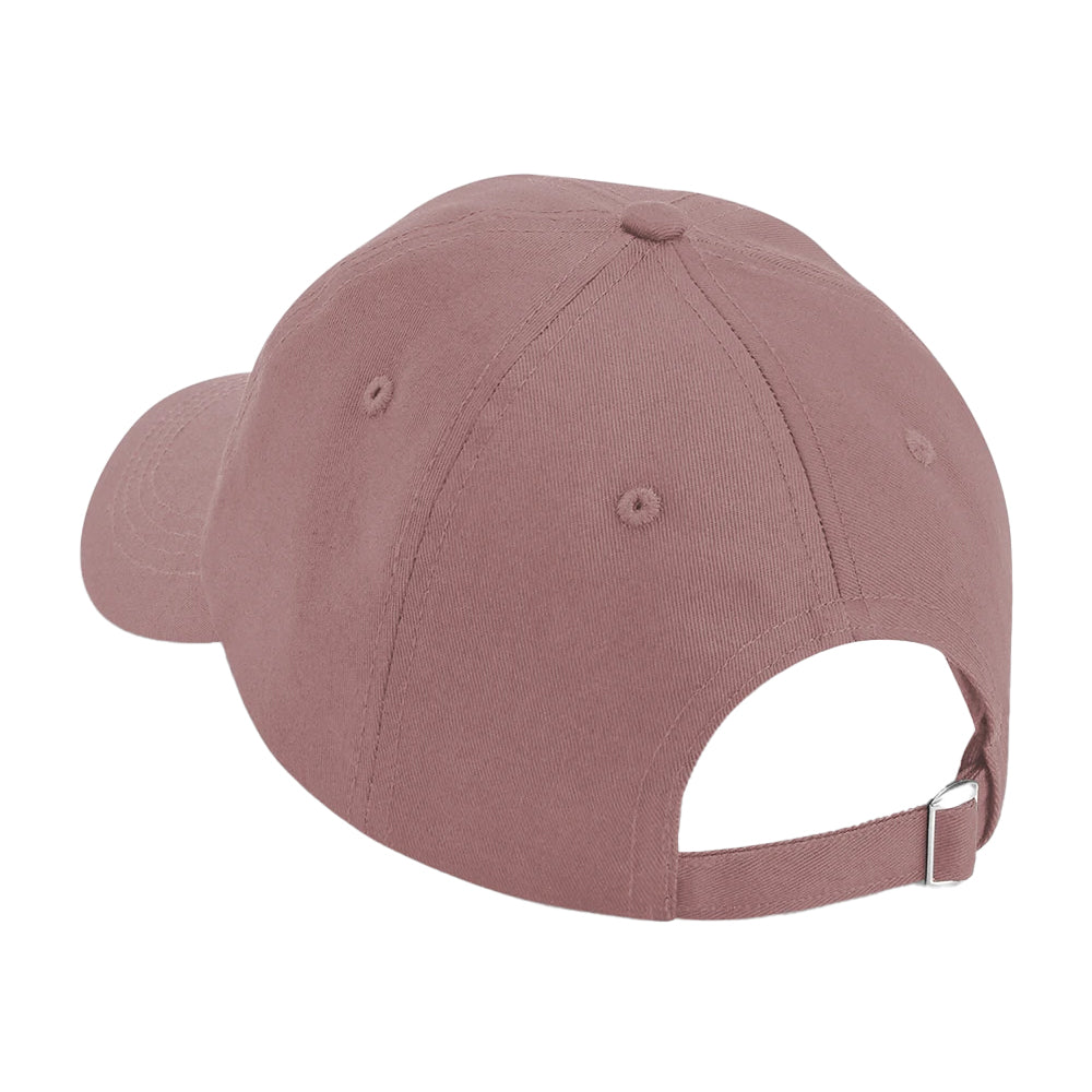 Stone - Side - Beechfield 5 Panel Organic Baseball Cap
