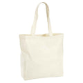 Natural - Front - Westford Mill Recycled Cotton Oversized Tote Bag