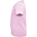 Pink Heather - Back - SOLS Childrens-Kids Crusader T-Shirt