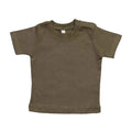 Camouflage Green - Front - Babybugz Baby T-Shirt
