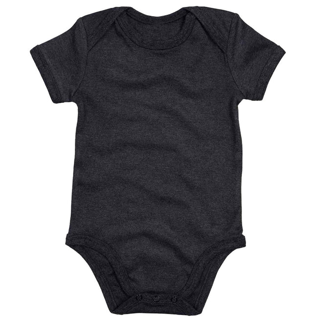 Black - Front - Babybugz Baby Bodysuit