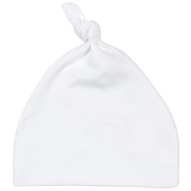White - Front - Babybugz Baby Winter Hat