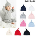 Heather Marl - Side - Babybugz Baby Winter Hat