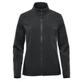 Black - Front - Stormtech Womens-Ladies Narvik Soft Shell Jacket