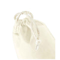 Natural - Back - Westford Mill Recycled Cotton Stuff Bag