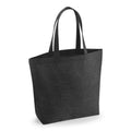 Black - Front - Westford Mill Revive Recycled Maxi Tote Bag