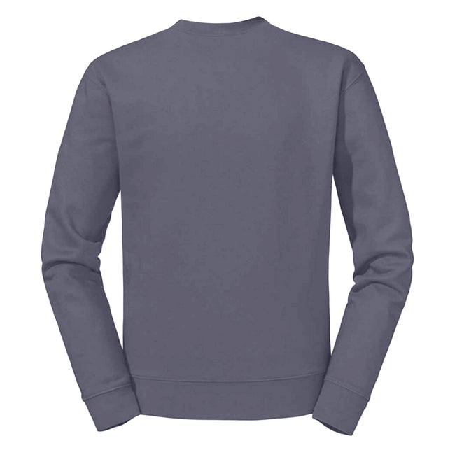 Convoy Grey - Back - Russell Mens Authentic Sweatshirt