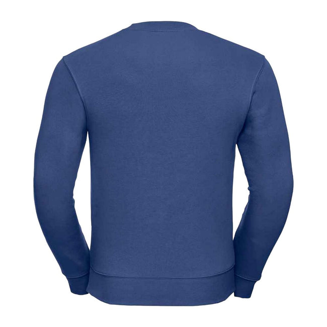 Bright Royal Blue - Back - Russell Mens Authentic Sweatshirt
