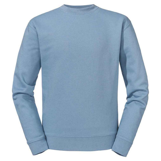 Mineral Blue - Front - Russell Mens Authentic Sweatshirt