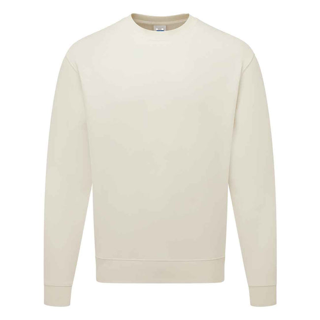 Natural - Front - Russell Mens Authentic Sweatshirt