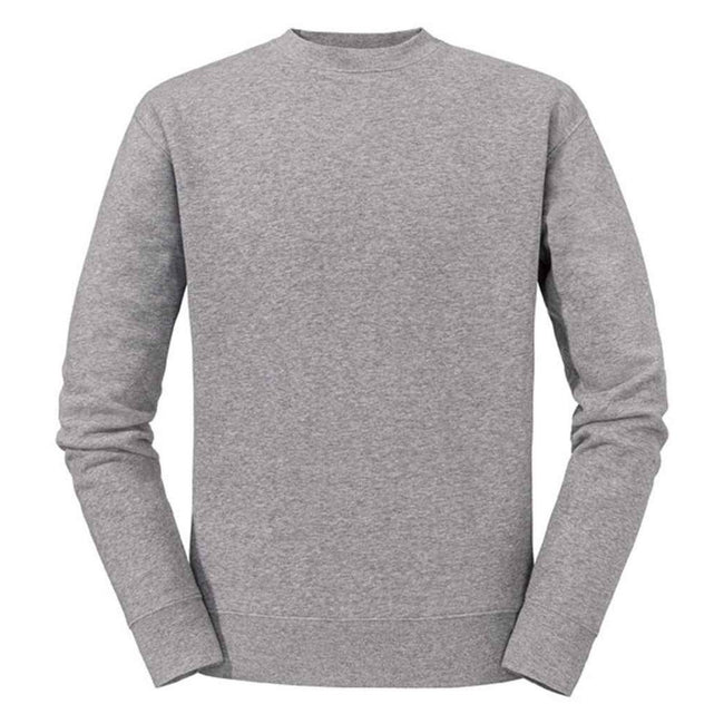 Sports Grey Heather - Front - Russell Mens Authentic Sweatshirt