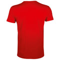 Red - Back - SOLS Mens Regent Slim Fit Short Sleeve T-Shirt
