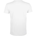 White - Back - SOLS Mens Regent Slim Fit Short Sleeve T-Shirt
