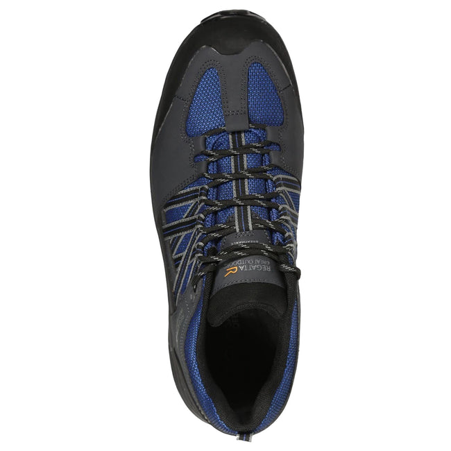 Oxford Blue-Briar - Side - Regatta Mens Clayton Safety Trainers