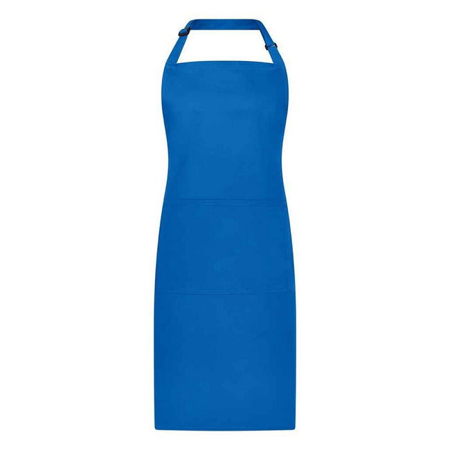 Royal Blue - Front - Brand Lab Bibbed Full Apron