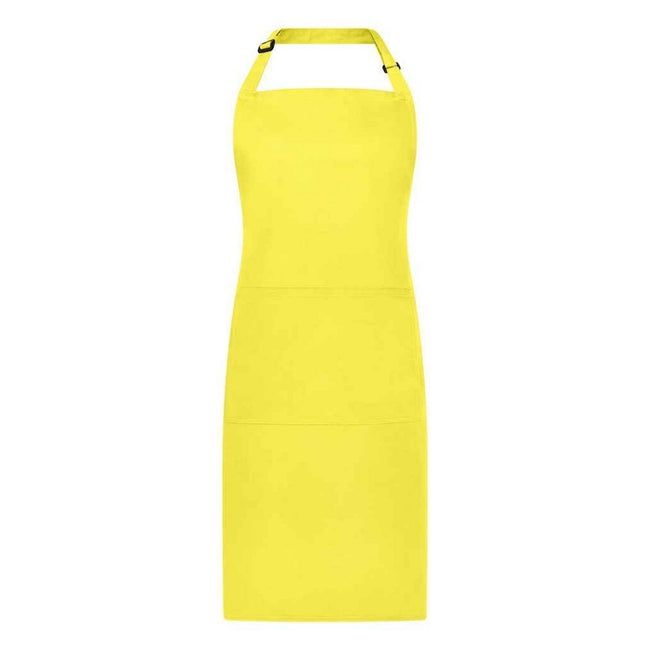Yellow - Front - Brand Lab Bibbed Full Apron