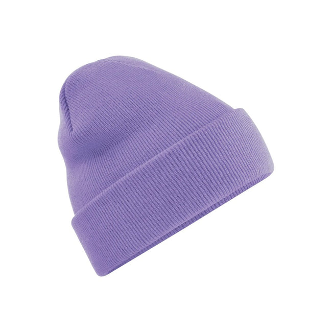 Violet - Front - Beechfield Original Cuffed Beanie