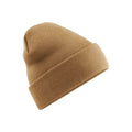 Biscuit - Front - Beechfield Original Cuffed Beanie