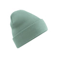 Dusty Green - Front - Beechfield Original Cuffed Beanie