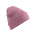 Dusty Purple - Front - Beechfield Original Cuffed Beanie