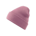 Dusty Purple - Back - Beechfield Original Cuffed Beanie
