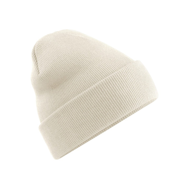 Almond - Front - Beechfield Original Cuffed Beanie