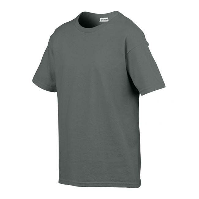 Storm Grey - Side - Gildan Mens Softstyle T-Shirt