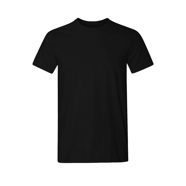 Black - Front - Gildan Mens Softstyle T-Shirt