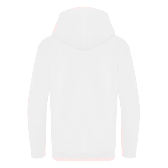 Arctic White - Back - Awdis Childrens-Kids Hoodie