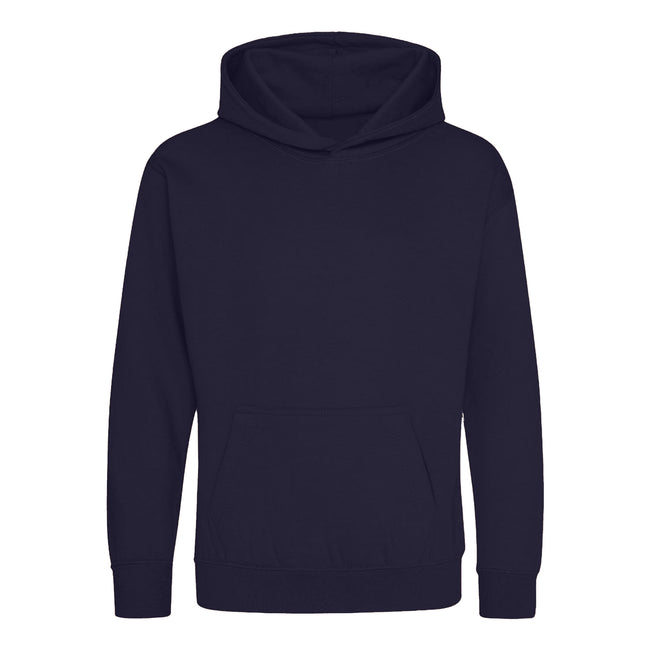 New French Navy - Front - Awdis Childrens-Kids Hoodie