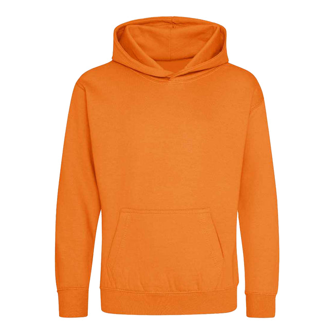 Orange Crush - Front - Awdis Childrens-Kids Hoodie