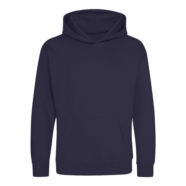 Oxford Navy - Front - Awdis Childrens-Kids Hoodie