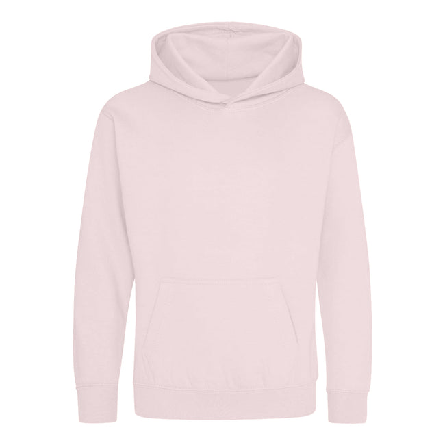 Baby Pink - Front - Awdis Childrens-Kids Hoodie
