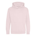 Baby Pink - Front - Awdis Childrens-Kids Hoodie