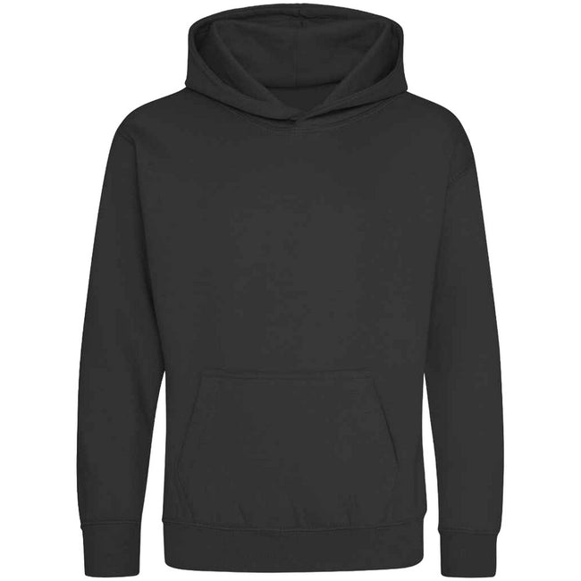 Sun Yellow - Front - Awdis Childrens-Kids Hoodie