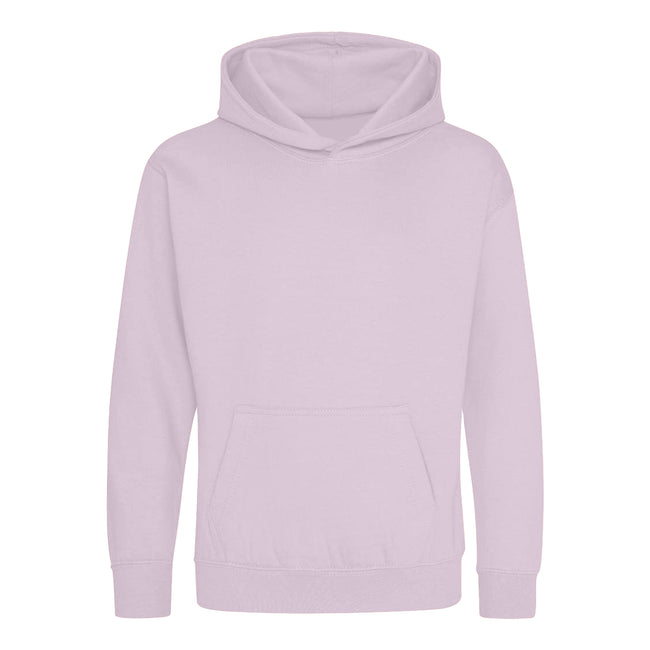 Seafoam - Front - Awdis Childrens-Kids Hoodie