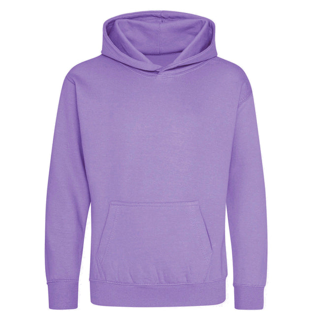 Digital Lavender - Front - Awdis Childrens-Kids Hoodie