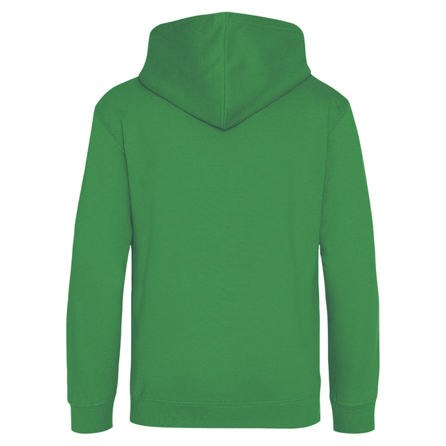 Kelly Green - Back - Awdis Childrens-Kids Hoodie