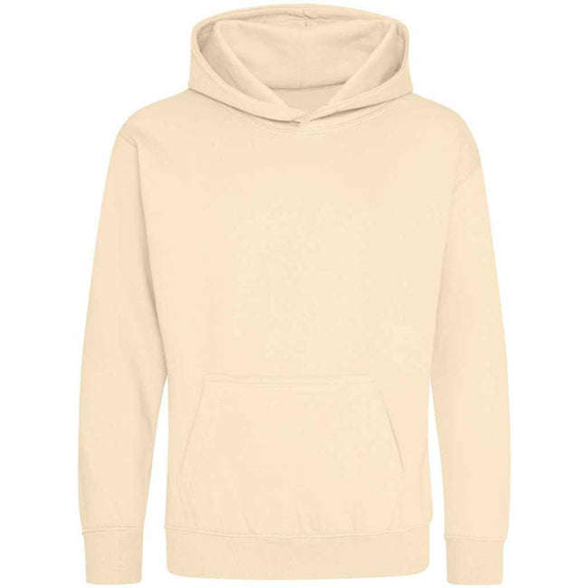 Vanilla Milkshake - Front - Awdis Childrens-Kids Hoodie