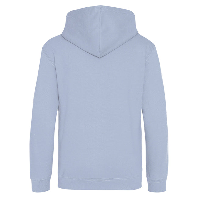 Sky Blue - Back - Awdis Childrens-Kids Hoodie
