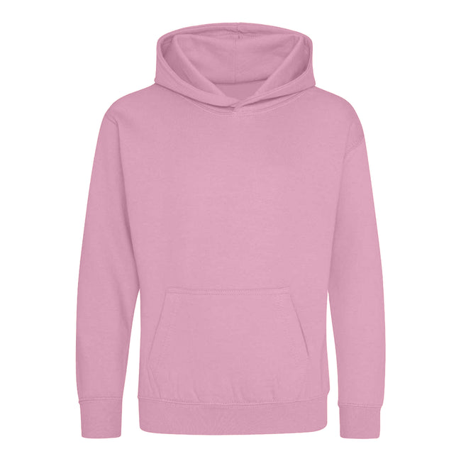 Candyfloss Pink - Front - Awdis Childrens-Kids Hoodie